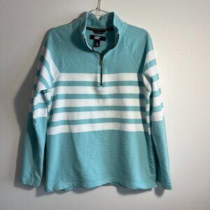 Lands' End Quarter Zip pullover Sweater